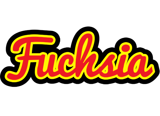 Fuchsia fireman logo