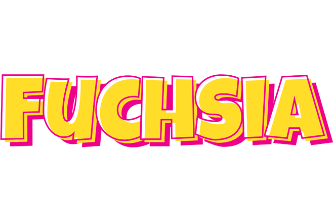 Fuchsia kaboom logo