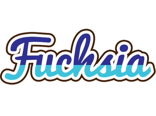 Fuchsia raining logo