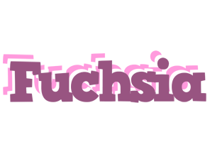 Fuchsia relaxing logo