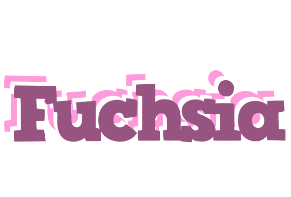Fuchsia relaxing logo
