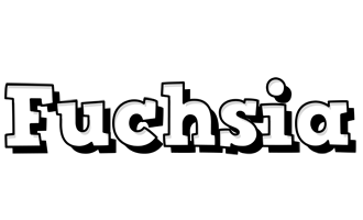 Fuchsia snowing logo