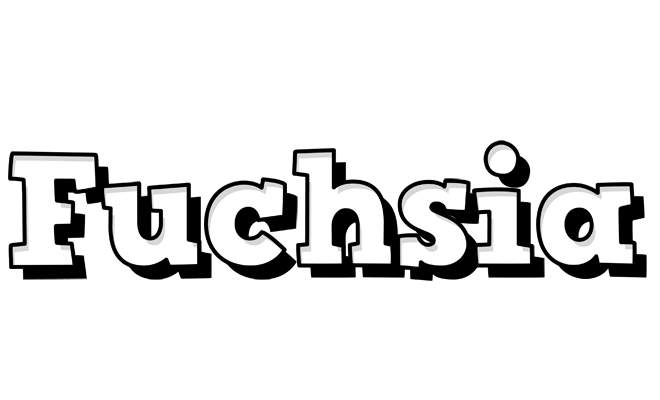 Fuchsia snowing logo