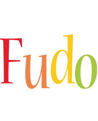 Fudo birthday logo