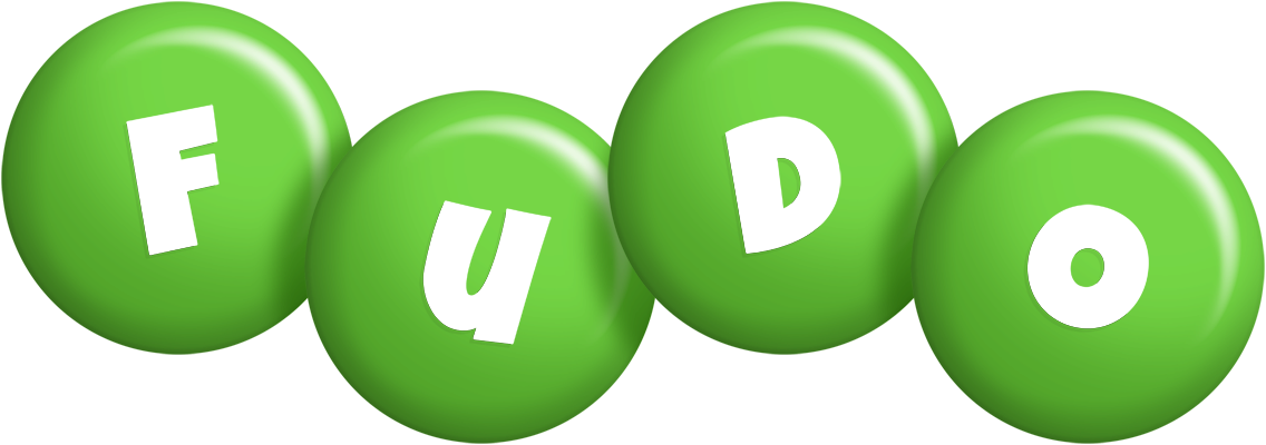 Fudo candy-green logo