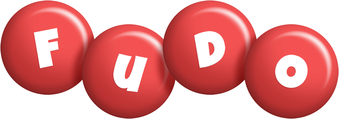 Fudo candy-red logo