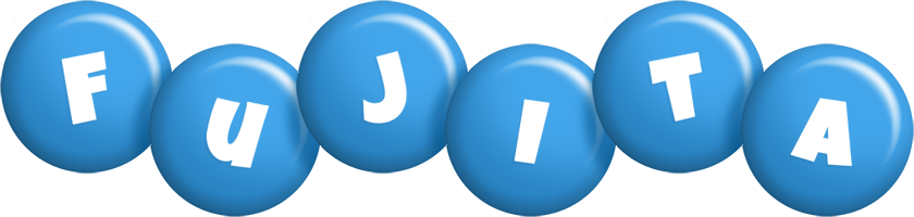 Fujita candy-blue logo