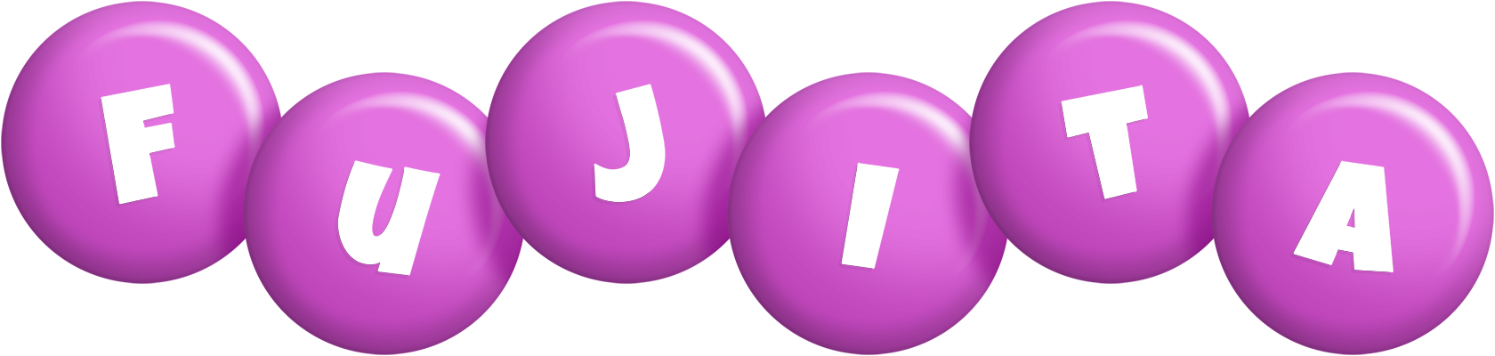 Fujita candy-purple logo