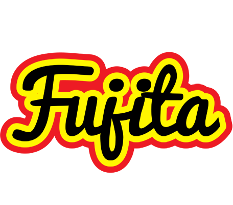 Fujita flaming logo