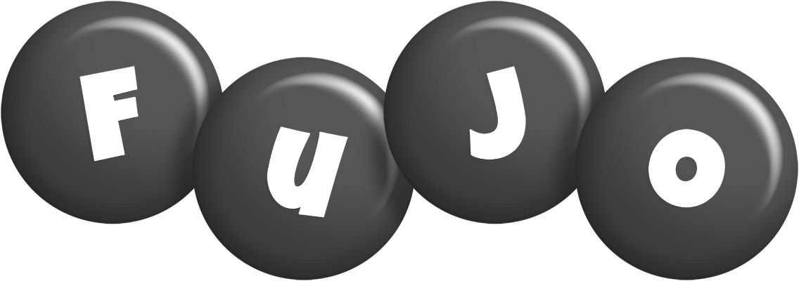 Fujo candy-black logo