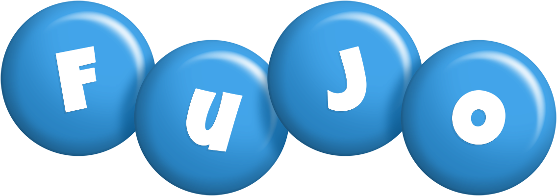Fujo candy-blue logo