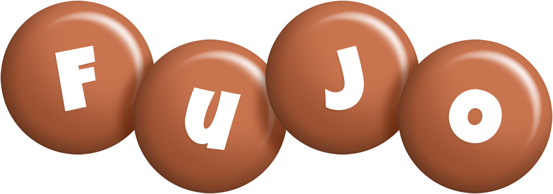 Fujo candy-brown logo