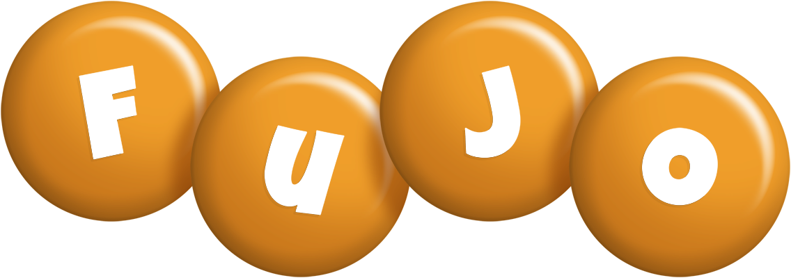 Fujo candy-orange logo