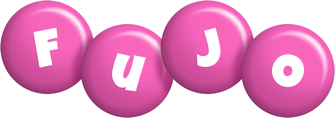 Fujo candy-pink logo