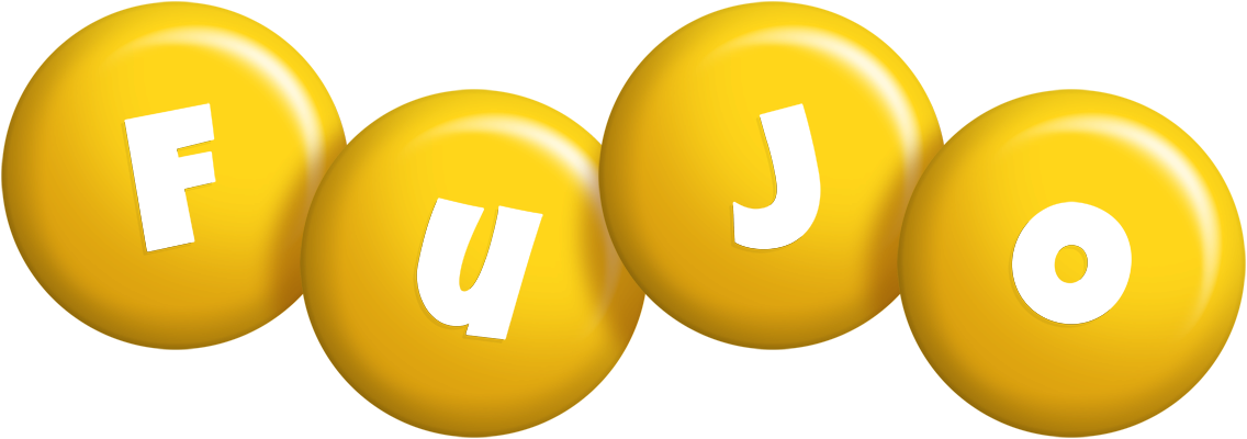 Fujo candy-yellow logo