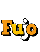 Fujo cartoon logo