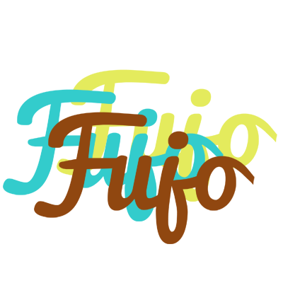 Fujo cupcake logo