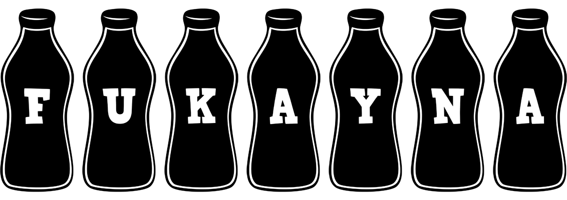 Fukayna bottle logo