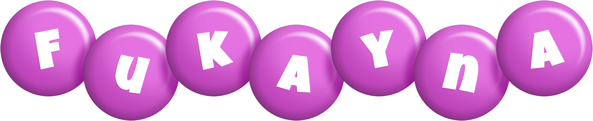 Fukayna candy-purple logo
