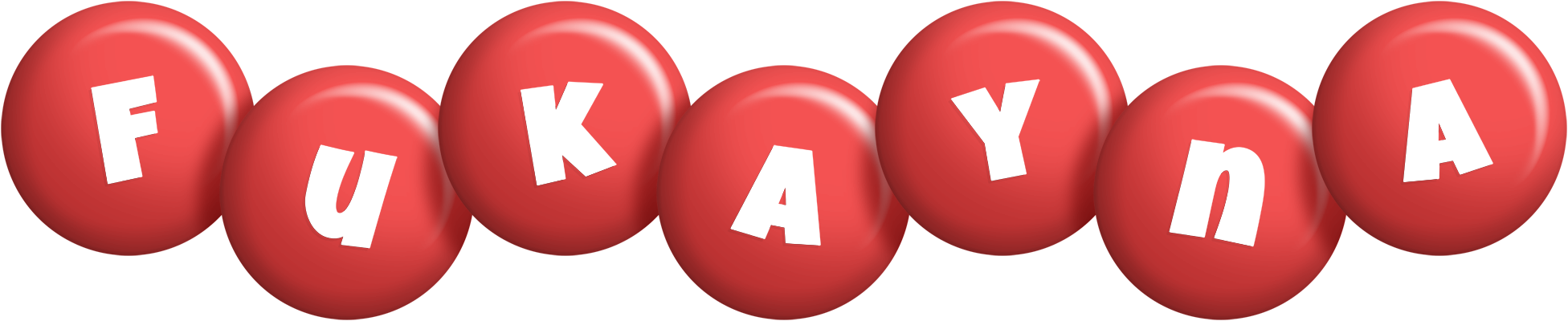 Fukayna candy-red logo