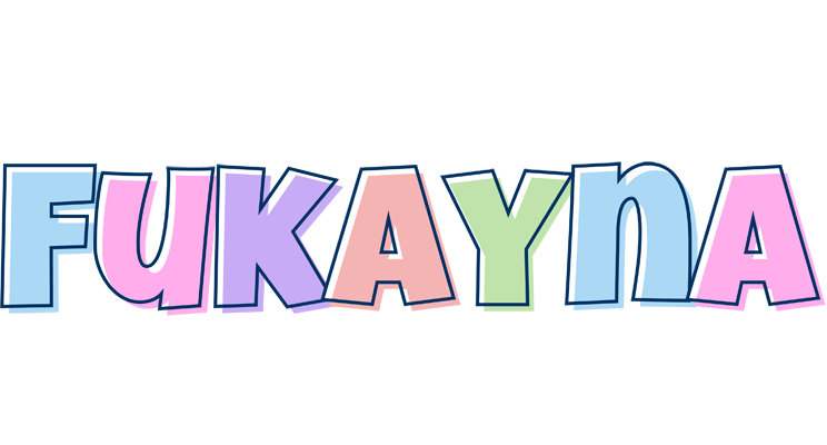 Fukayna pastel logo