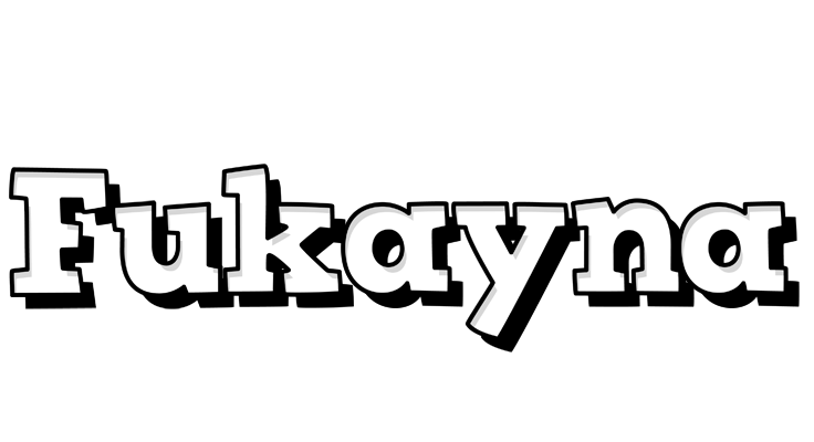 Fukayna snowing logo
