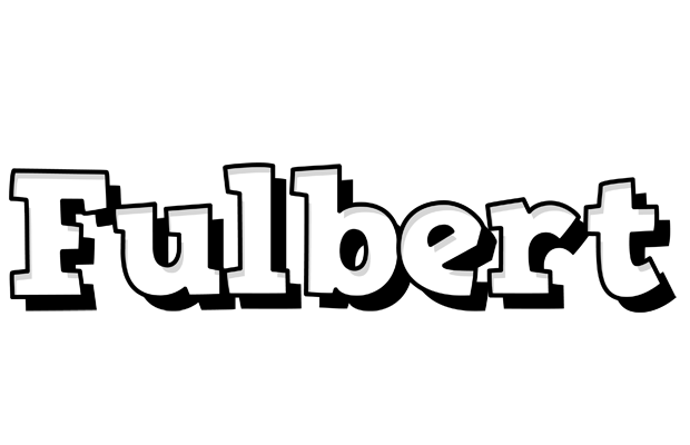 Fulbert snowing logo