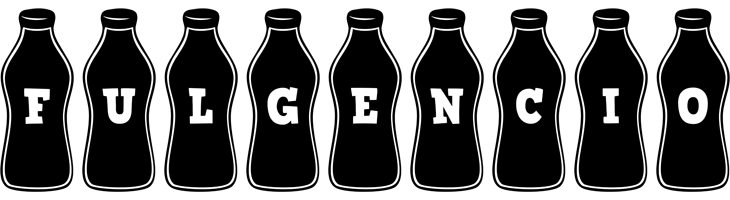 Fulgencio bottle logo