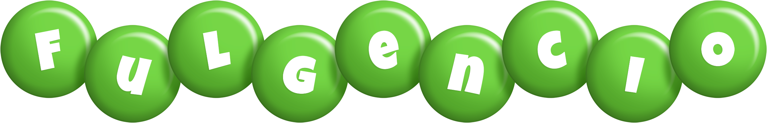 Fulgencio candy-green logo