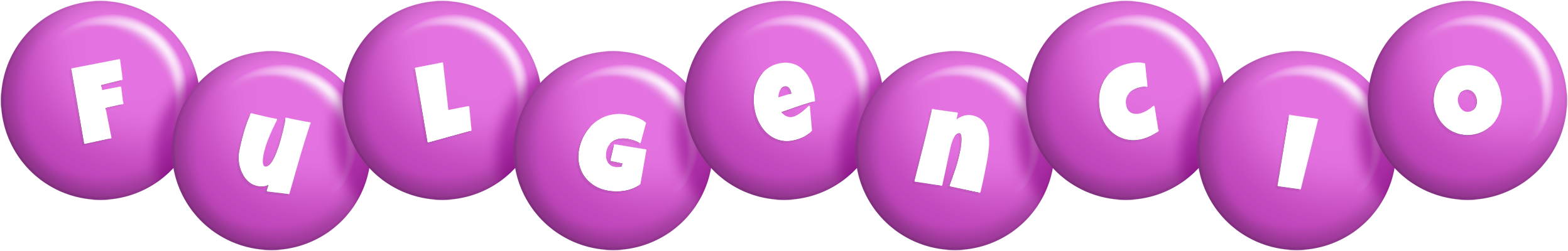 Fulgencio candy-purple logo