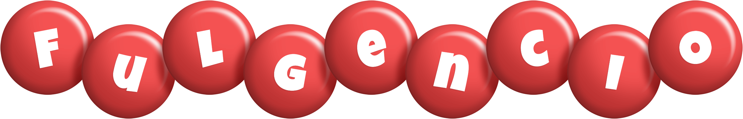 Fulgencio candy-red logo