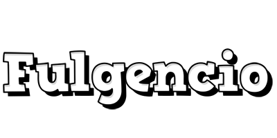 Fulgencio snowing logo