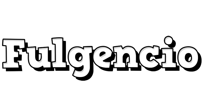 Fulgencio snowing logo