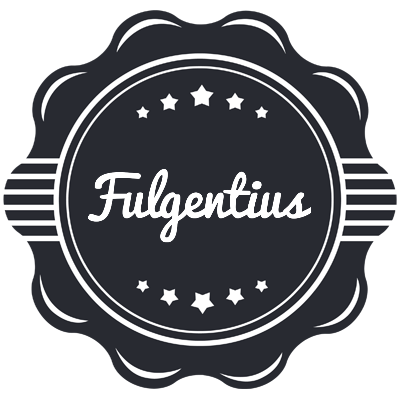 Fulgentius badge logo