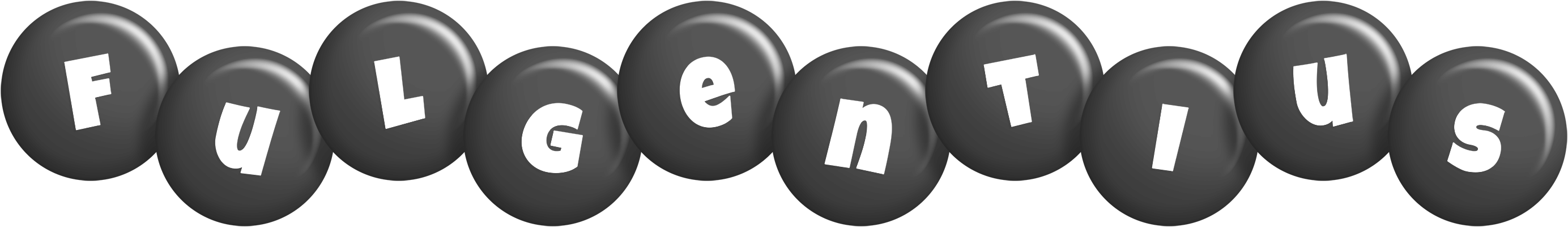 Fulgentius candy-black logo