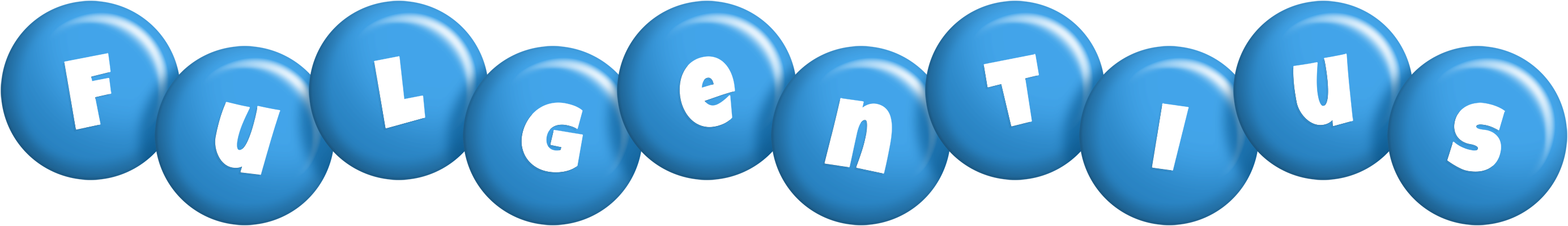 Fulgentius candy-blue logo