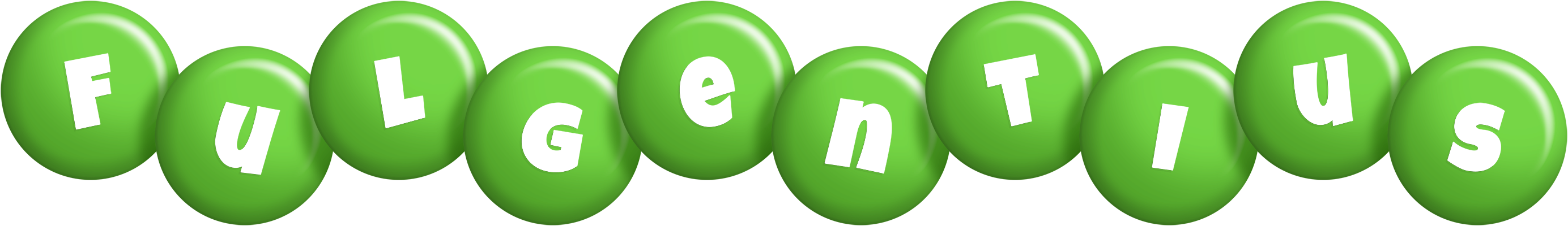 Fulgentius candy-green logo