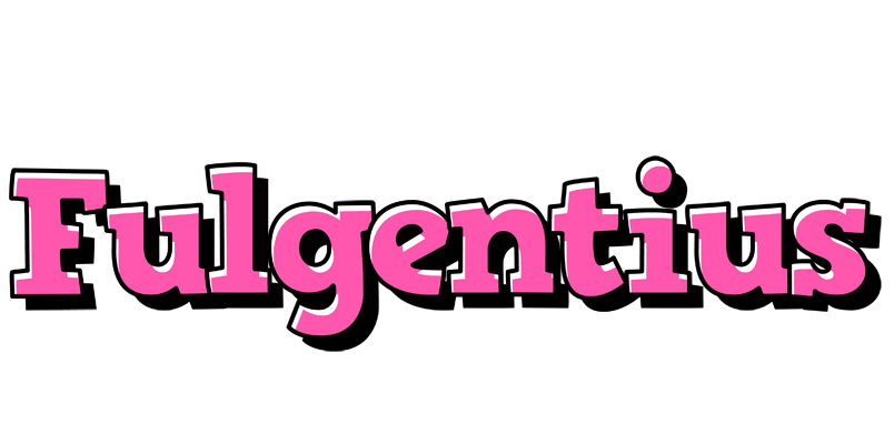 Fulgentius girlish logo