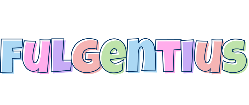 Fulgentius pastel logo