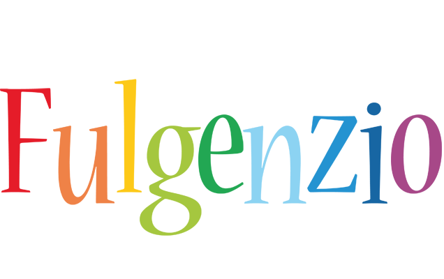 Fulgenzio birthday logo