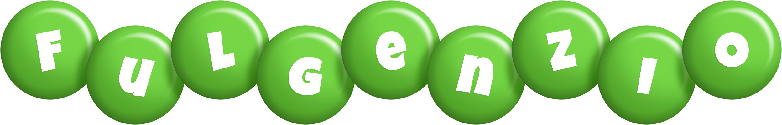 Fulgenzio candy-green logo