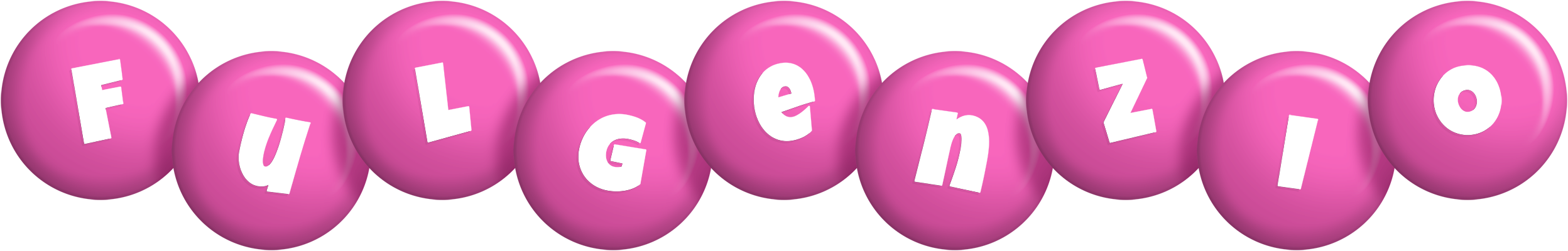 Fulgenzio candy-pink logo