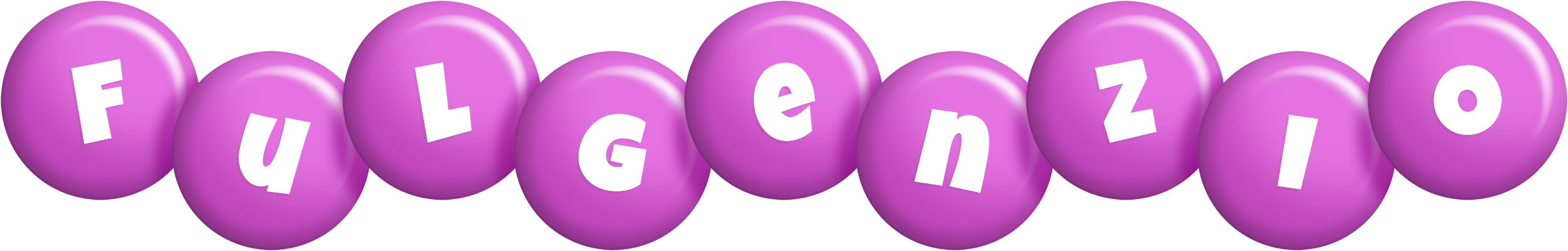 Fulgenzio candy-purple logo