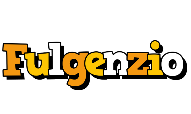Fulgenzio cartoon logo