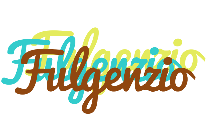 Fulgenzio cupcake logo
