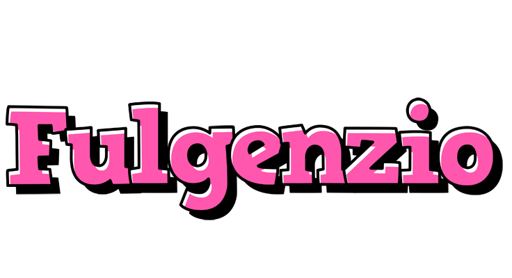 Fulgenzio girlish logo