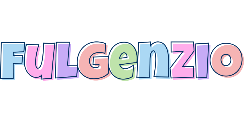 Fulgenzio pastel logo