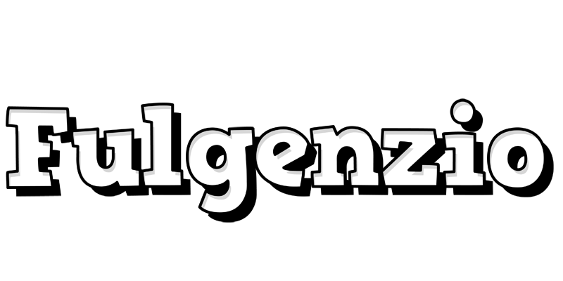 Fulgenzio snowing logo