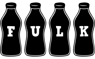 Fulk bottle logo