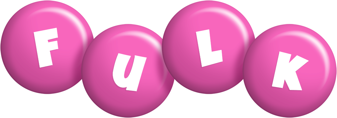 Fulk candy-pink logo